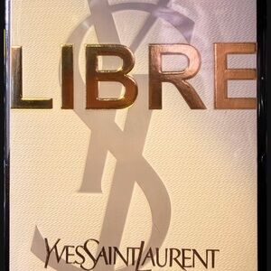 Yves Saint Laurent Libre with Gold Lettering (sealed-new)